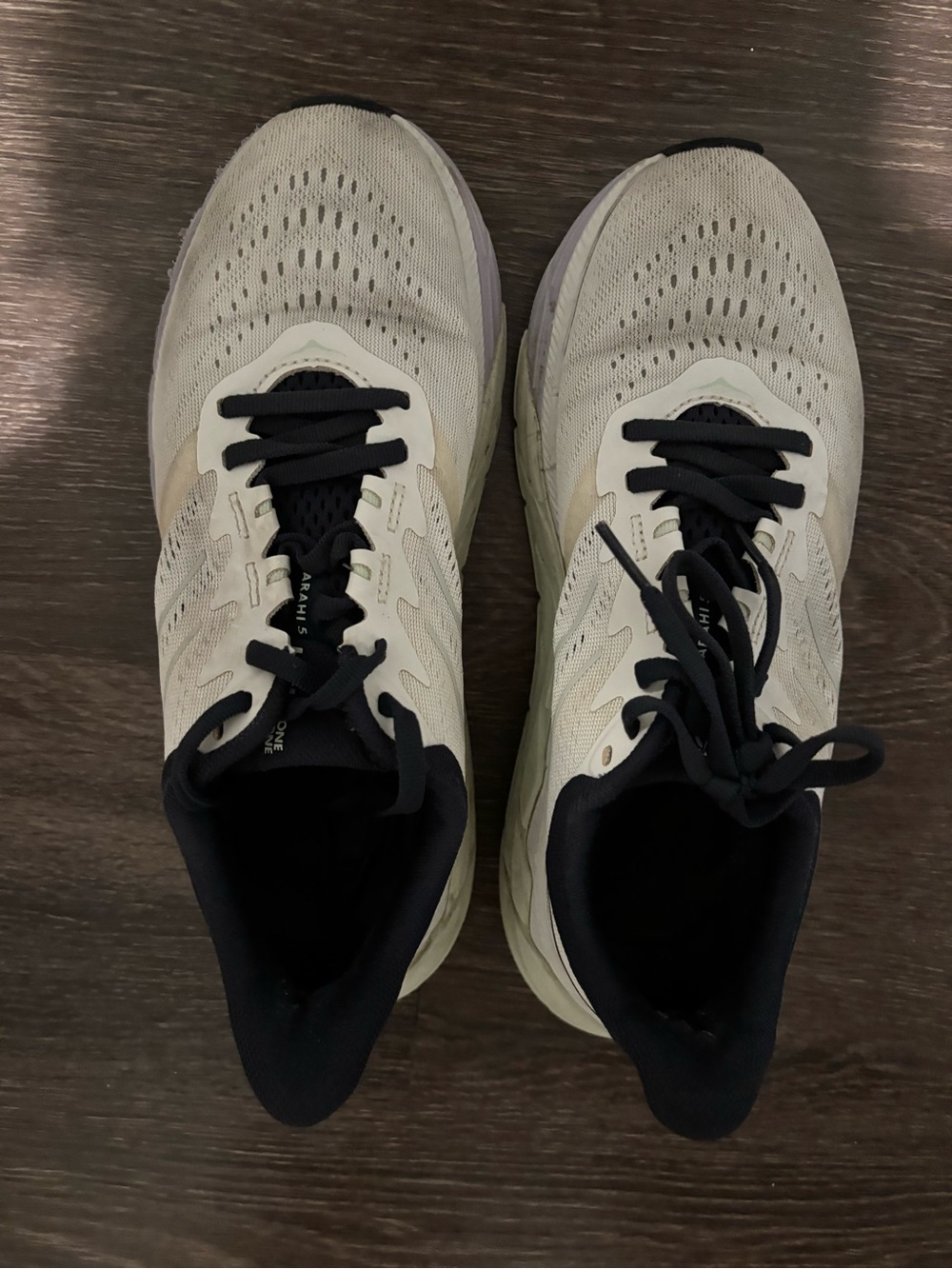 Hoka Women's Athletic Shoes - White & Black